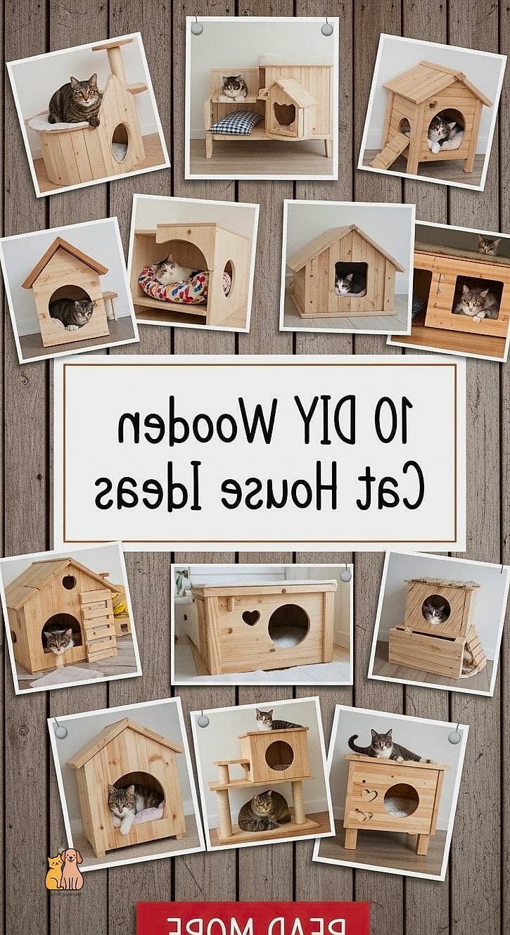 The Cat House With Chalkboard-Painted Exterior