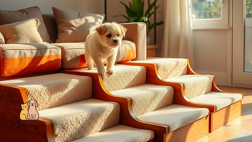 30 Incredible Best Pet Stairs Guaranteed to Make You Smile 24 Cat Tree Integrated Stairs