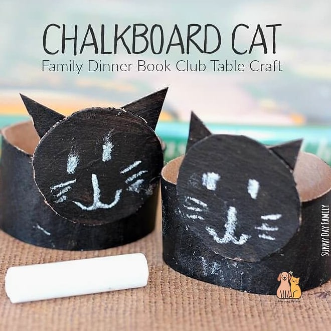 The Chalkboard-Backed Shelf