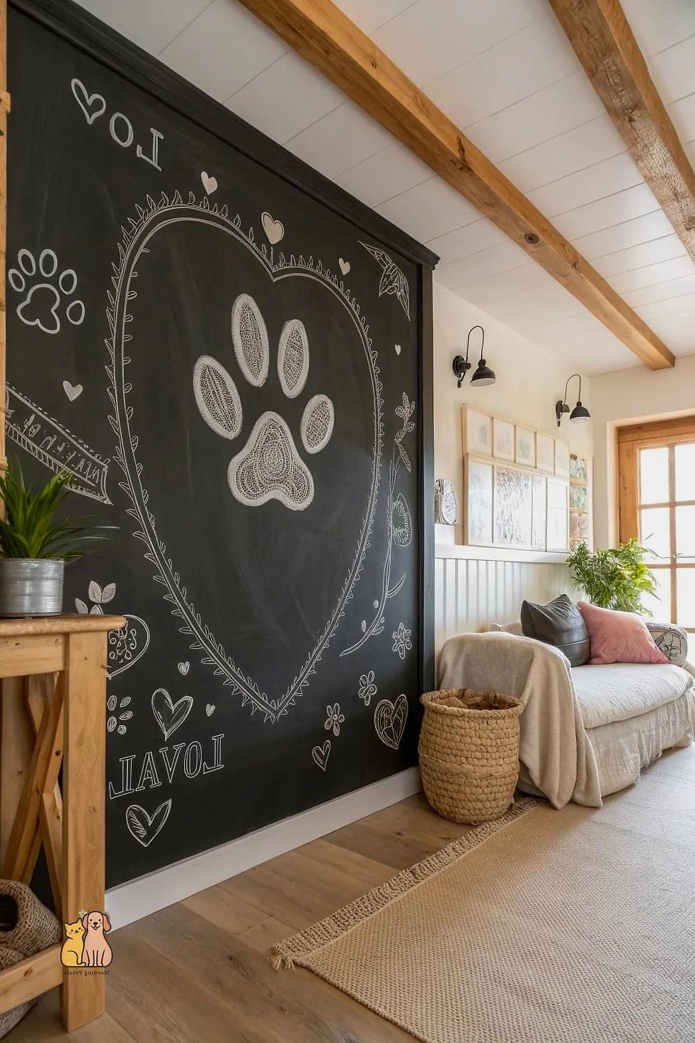 The Chalkboard Wall Playroom