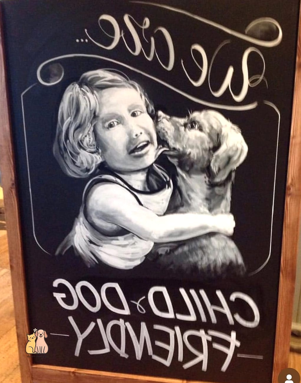 15 Brilliant Dog Wall Ideas Worth Pinning Immediately 6 A Chalkboard or Whiteboard Feeding Chart