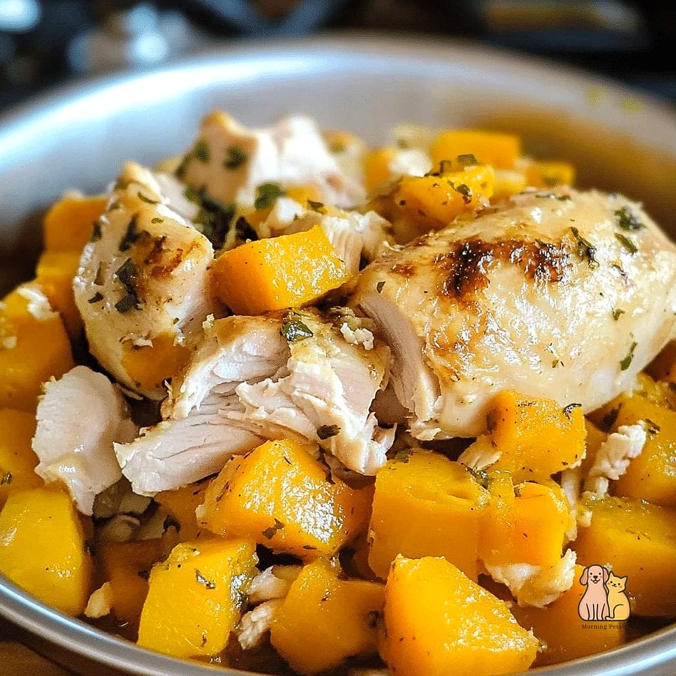 19 Budget-friendly Homemade Dog Meals That Are Totally Worth It 12 Chicken and Pumpkin Patties