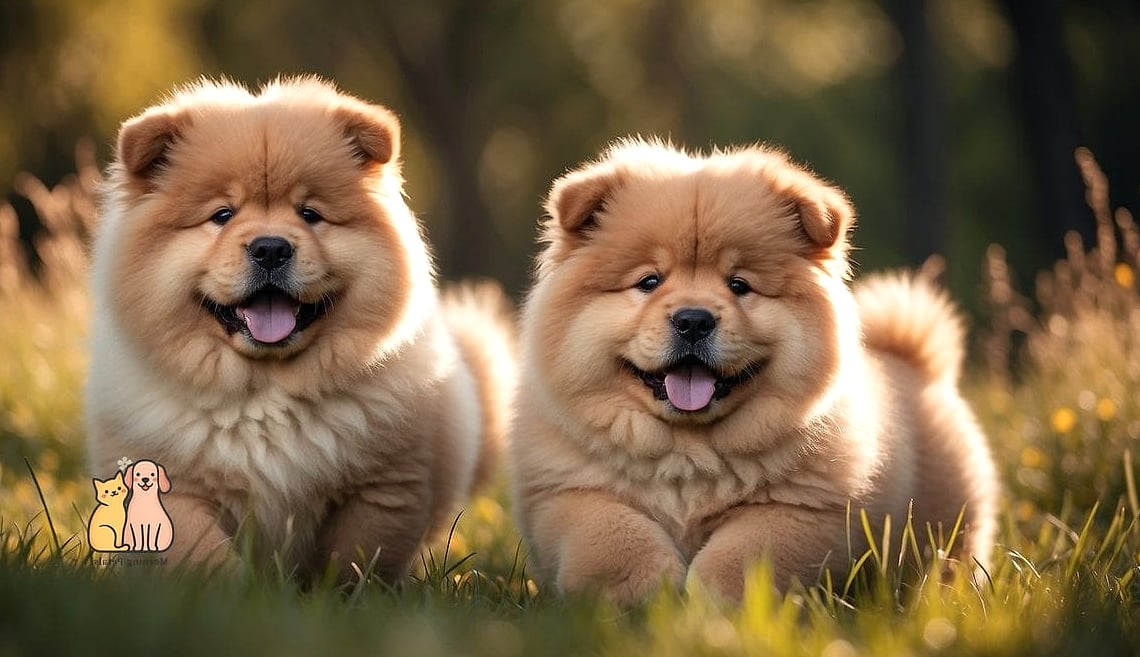 15 Gorgeous Chow Chow Puppies That Prove Pets Are the Best 9 The Chow Chow Puppy Playing With Enrichment Toys