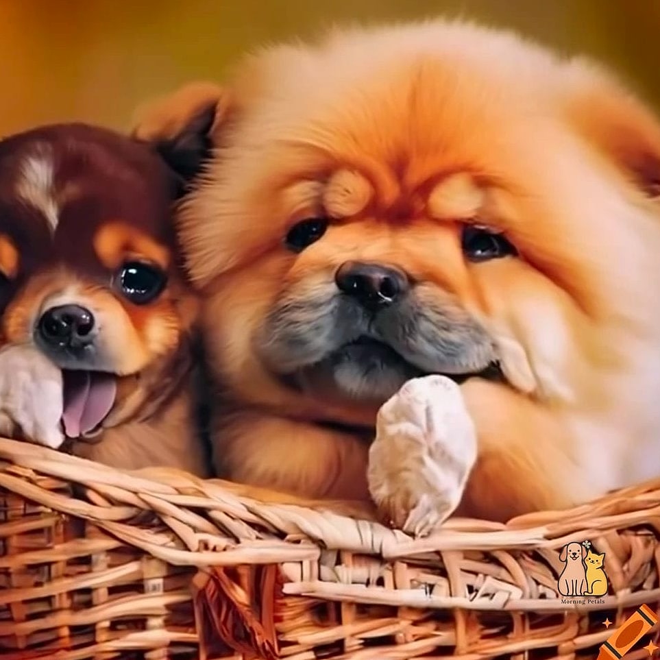 15 Gorgeous Chow Chow Puppies That Prove Pets Are the Best 11 The Chow Chow Puppy Meeting New Family Members