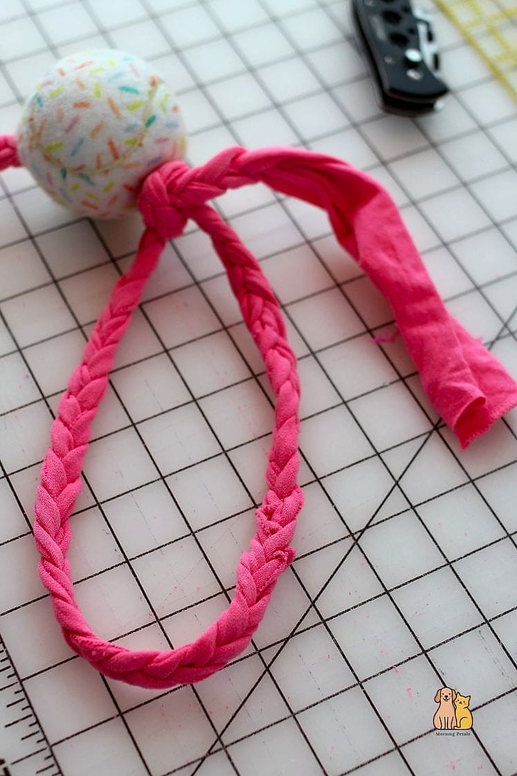 The Classic Braided T-Shirt Tug Toy