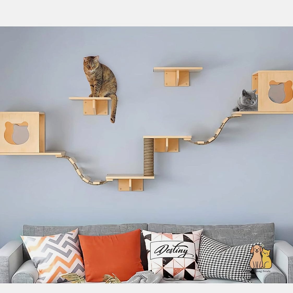 The Classic Wooden Wedge Shelf