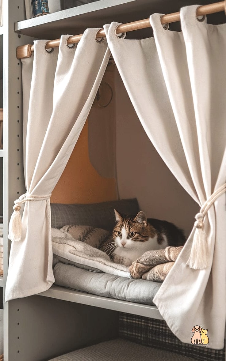 45 Easy Diy Cat Condo to Try Right Now 8 The Closet Nook Condo