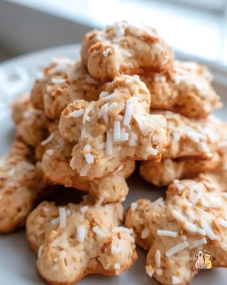 Coconut Crunch Dog Treats