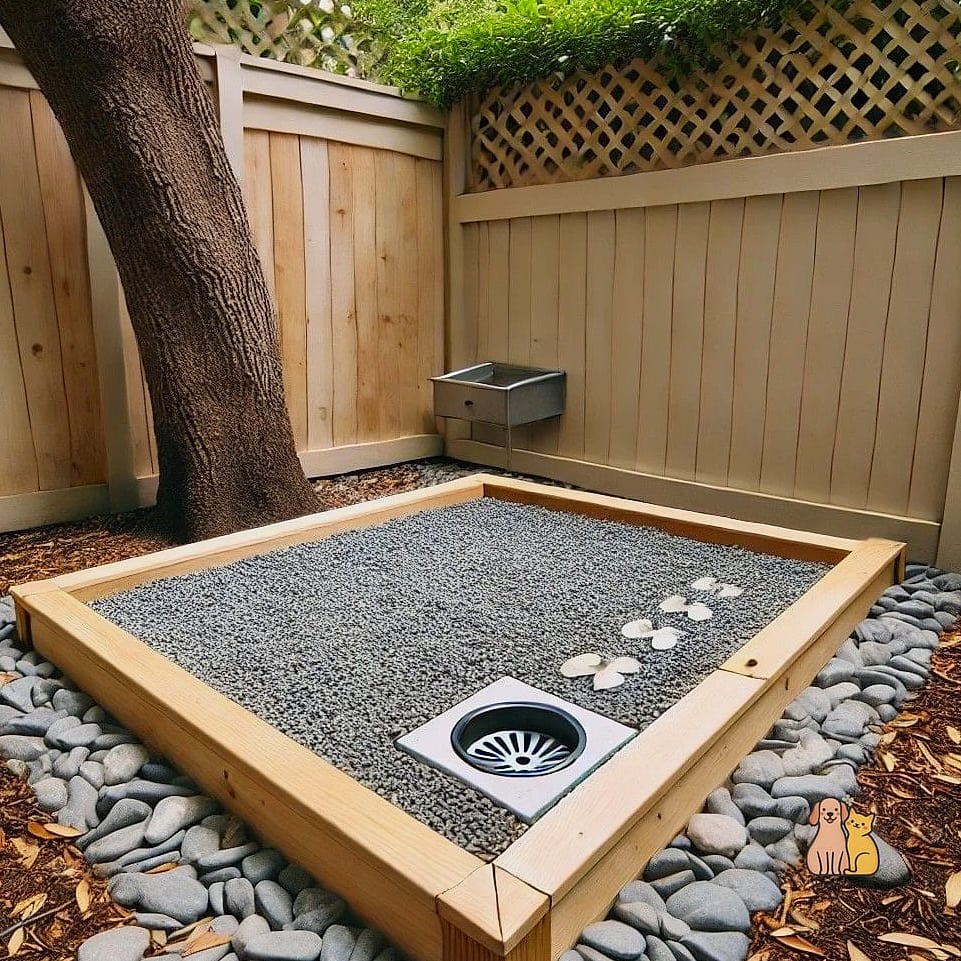 30 Perfect Outdoor Dog Potty Area on a Budget 6 Concrete Paver Path with Grass Border