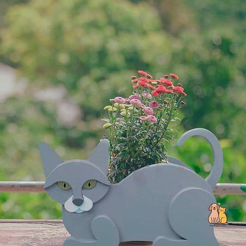 20 Brilliant Diy Cat Cave That Are Totally Worth It 10 Concrete Planter Cat Den