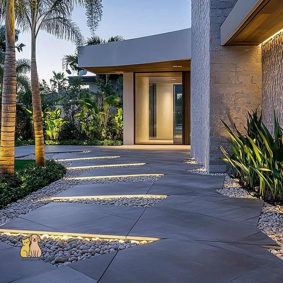Concrete Slab with a Drain