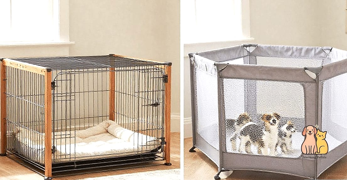 23 Precious Best Dog Crates That Prove Pets Are the Best 7 The Convertible Playpen Crate
