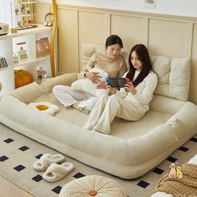 25 Amazing Dog Beds For Humans That Prove Pets Are the Best 7 6. The Convertible Sofa Dog Bed