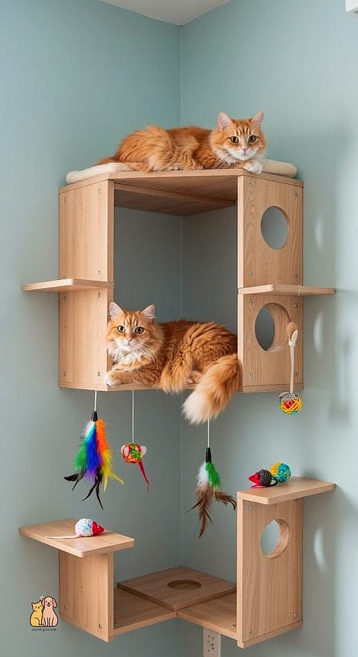 The Corner Wall Shelf Lounge