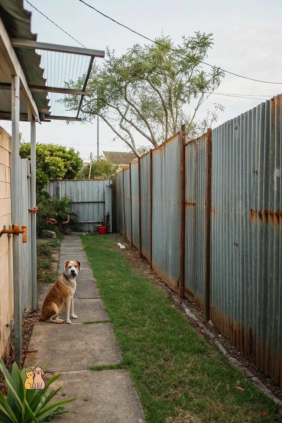 Corrugated Metal Fencing