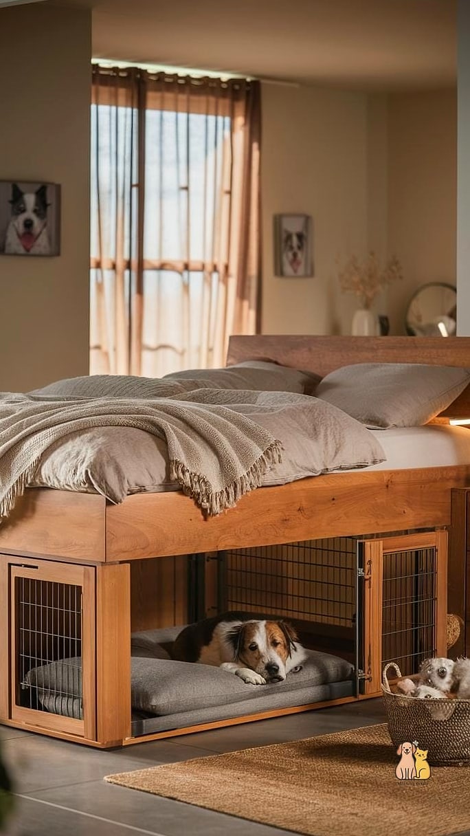 20 Stunning Aesthetic Dog Bed Guaranteed to Make You Smile 6 The Cottage-Style Dog Bed