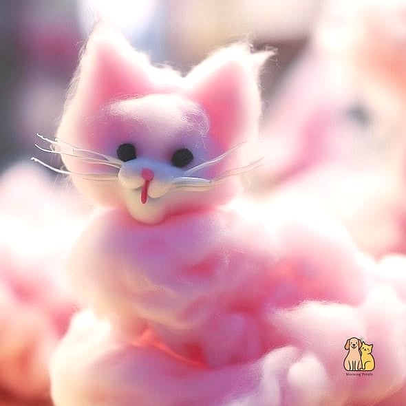 Cotton Candy Pink Cat Tunnel