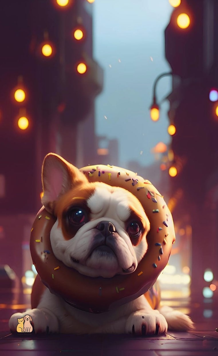 20 Stunning Aesthetic Dog Bed Guaranteed to Make You Smile 4 The Cozy Donut-Shaped Dog Bed