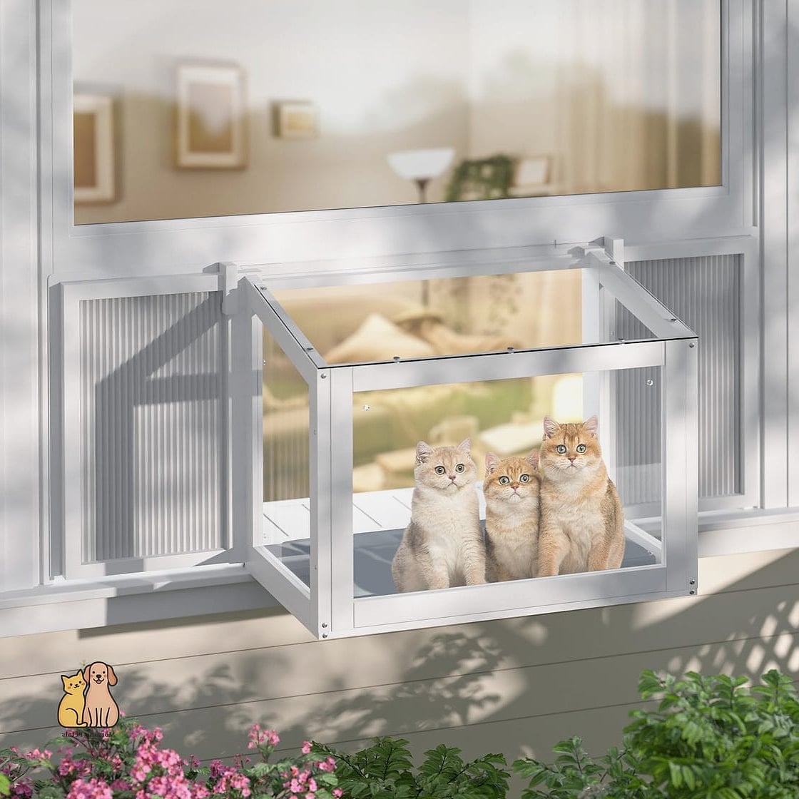 The Cozy Window Box Catio