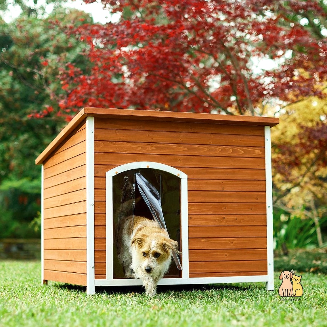 25 Amazing Dog Houses For Large Dogs That Are Too Cute to Handle 22 The Craftsman Doghouse With Dutch Door