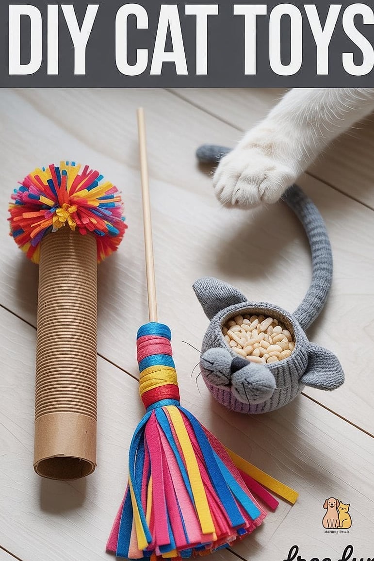 45 Easy Diy Cat Toys to Try Right Now 14 Crinkle Paper Ball