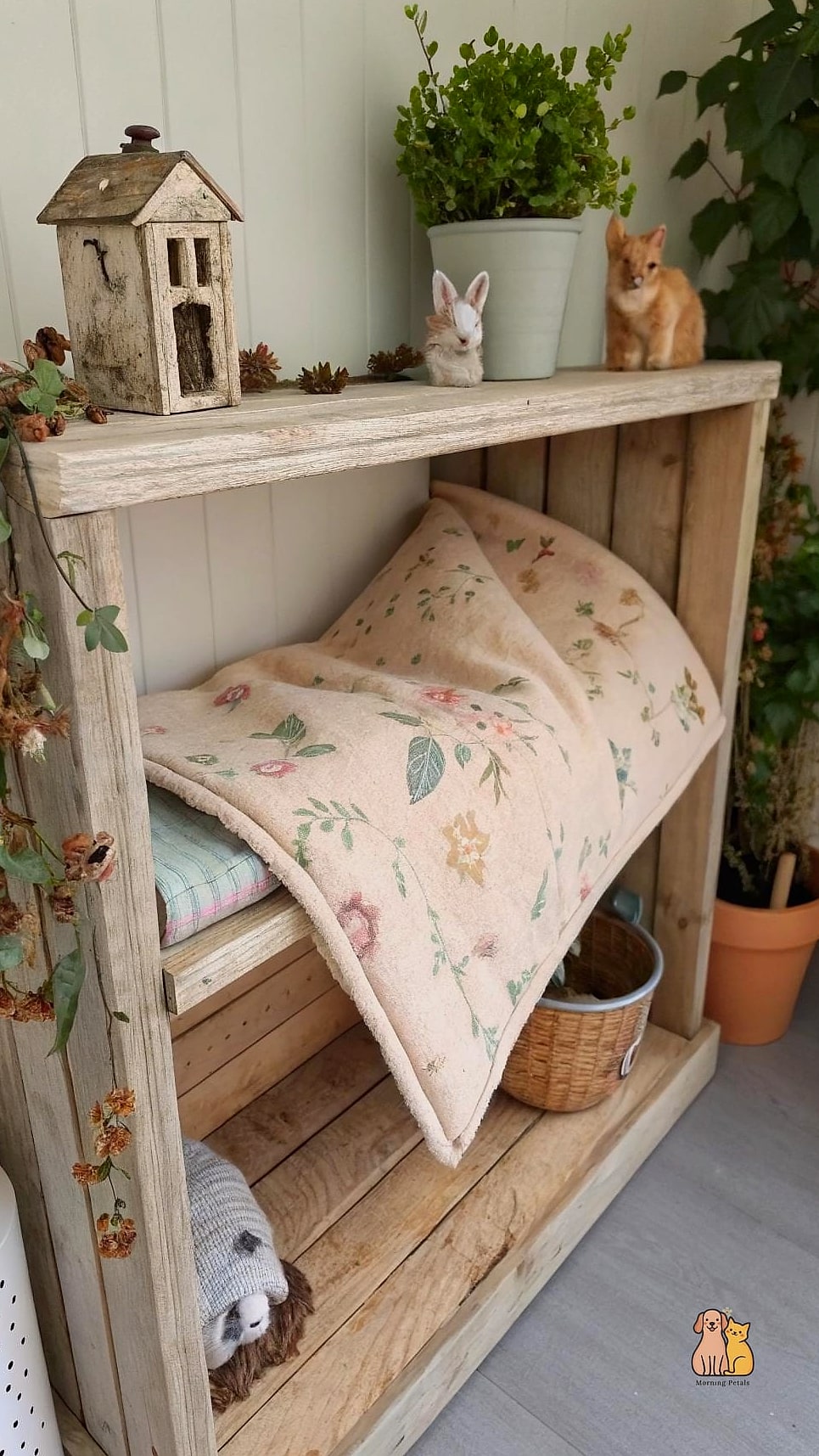 The Crochet Blanket Nest Bed