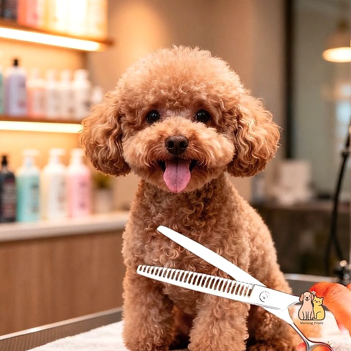 20 Stunning Dog Grooming Scissors You Need in Your Life Right Now 8 Curved Facial Trimming Scissors (Small Blade)