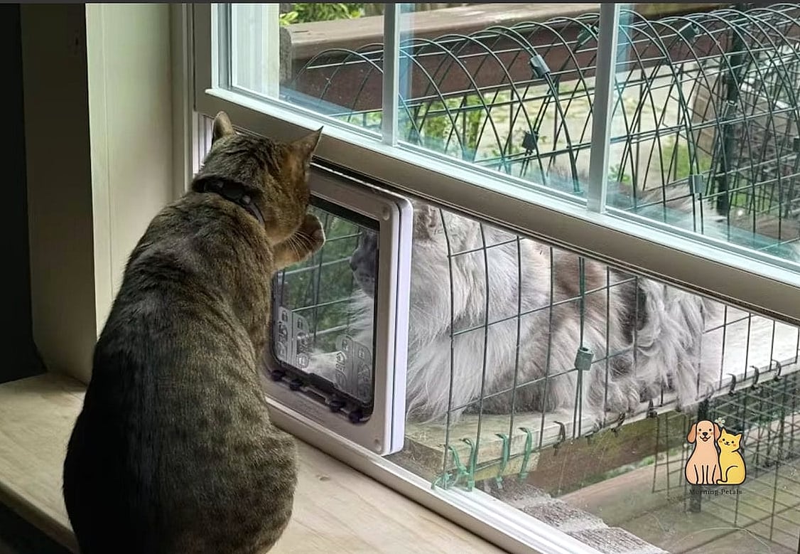 Custom-Built Cat Door for Historic Homes