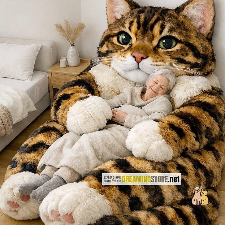 23 Heartwarming Giant Cat Shaped Beds That Will Make Your Day 24 The Custom Look-Alike Cat Shaped Bed