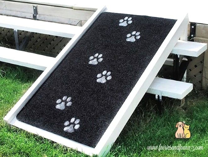 22 Cute Dog Ramps For Boats That Prove Pets Are the Best 21 The Custom-Painted Decorative Ramp