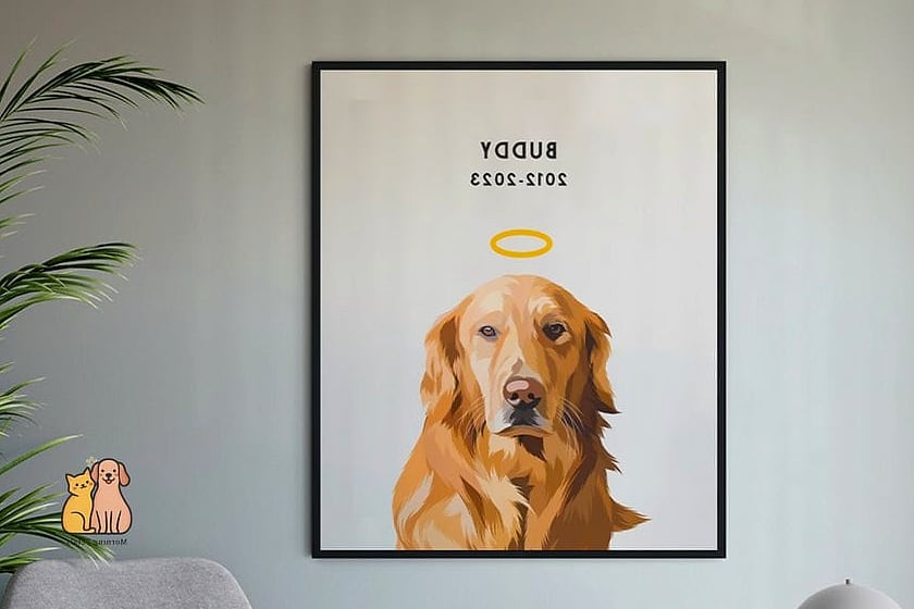 23 Perfect Dog Memorial Ideas Your Pet Will Love 5 Custom Portrait From Photos