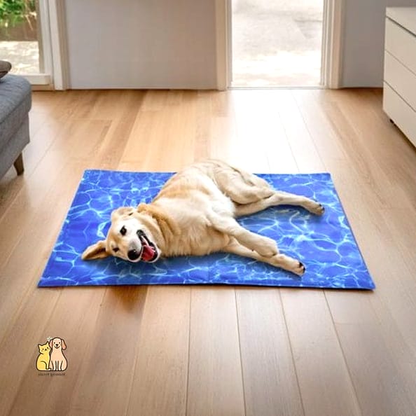21 Cute Pet Cooling Mats For Summer That Prove Pets Are the Best 9 The Cute Watermelon-Print Cooling Mat