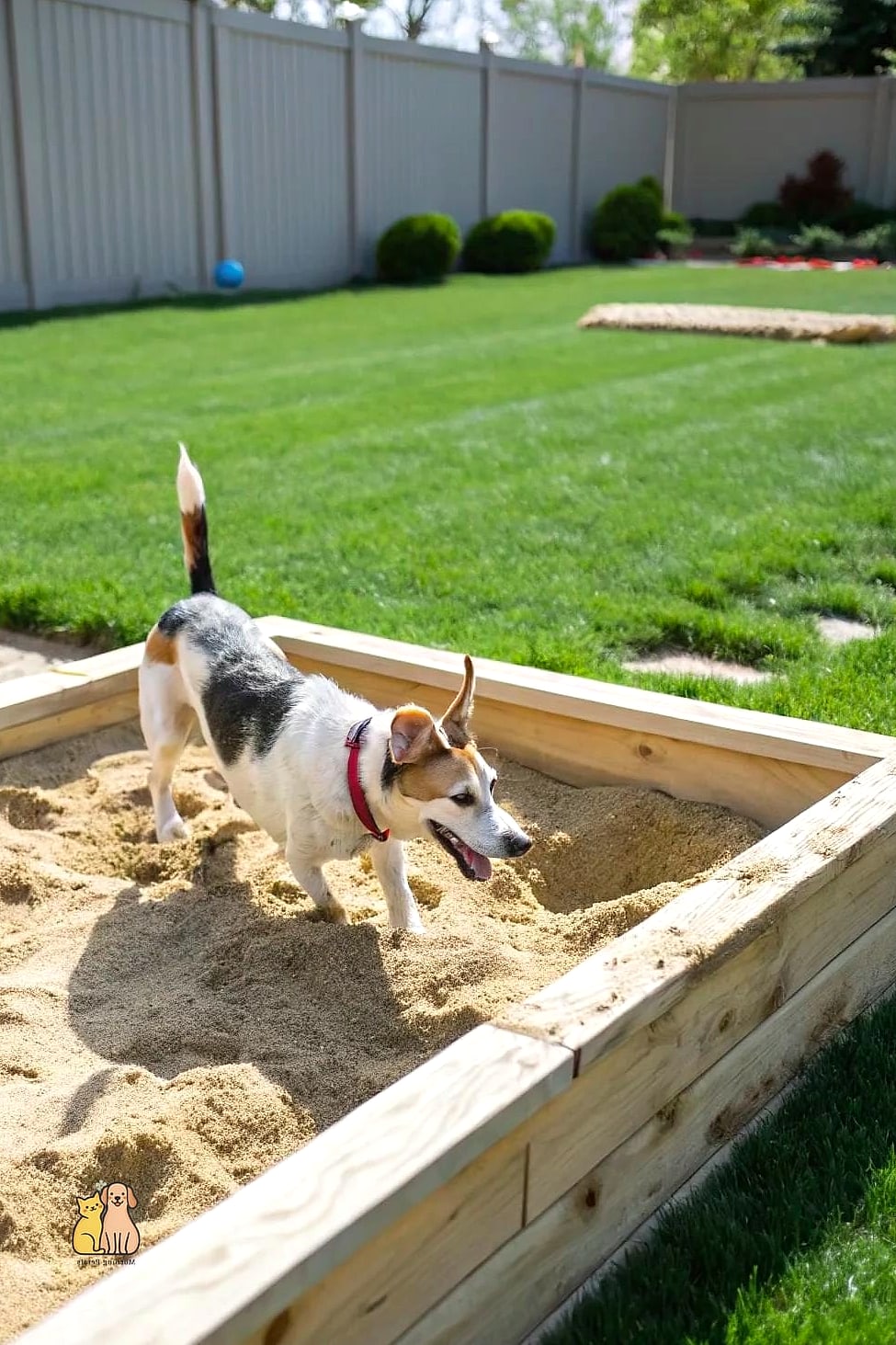 25 Simple Dog Yard Ideas to Try Right Now 2 A Dedicated Digging Pit