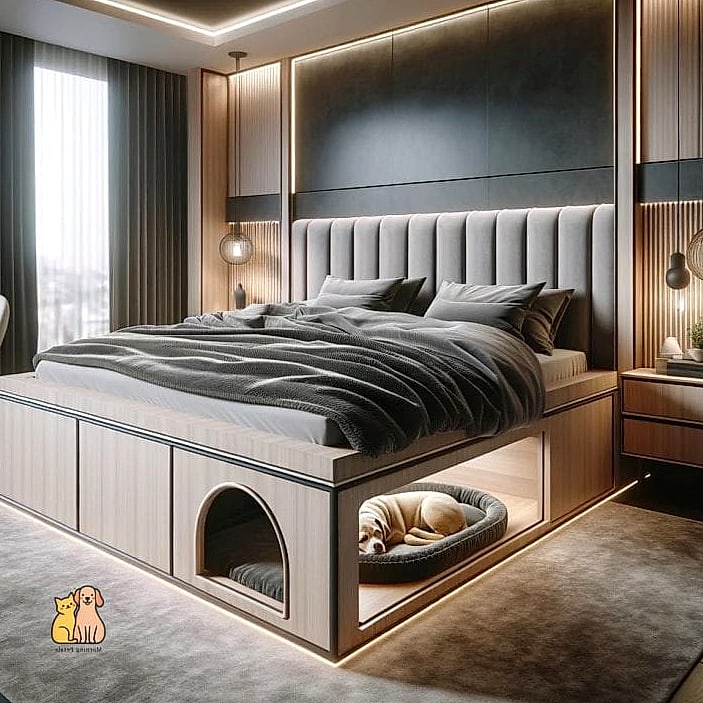 30 Perfect Dog Friendly Living Room Ideas That Will Inspire You 4 A Dedicated Dog Bed Nook