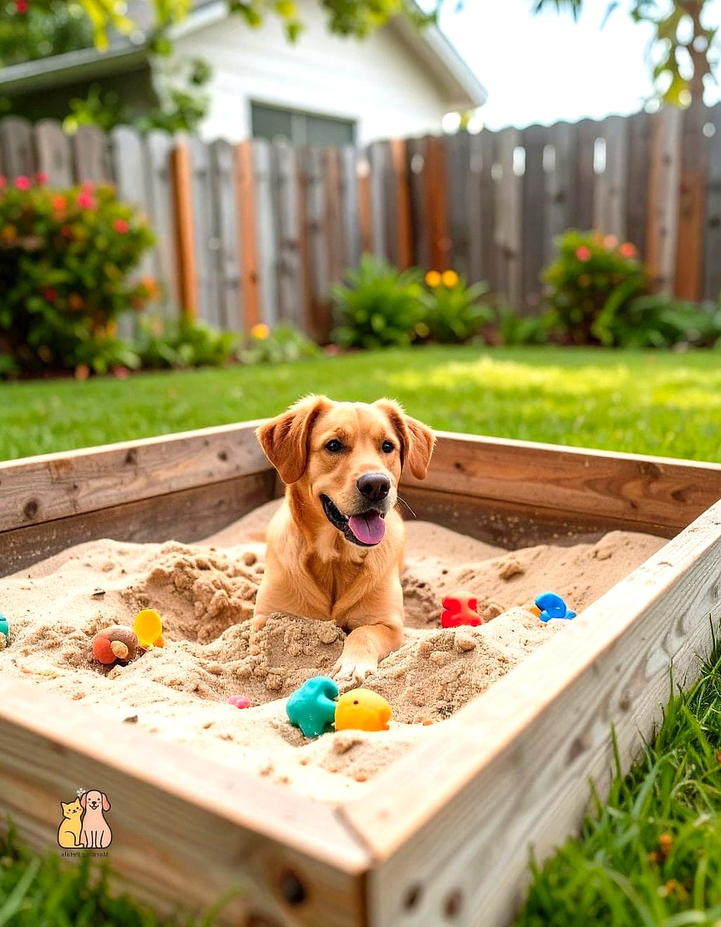 Digging Pit with Buried PVC Pipe Tunnels