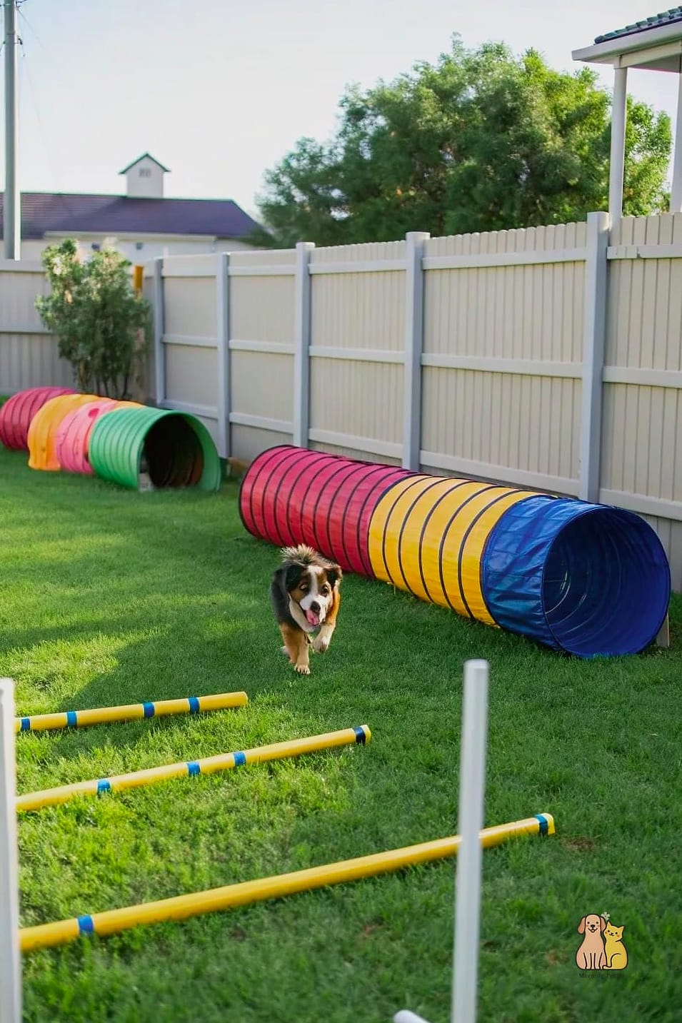 A DIY Agility Corner