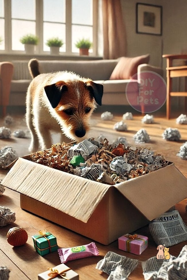 DIY Cardboard Box Puzzle