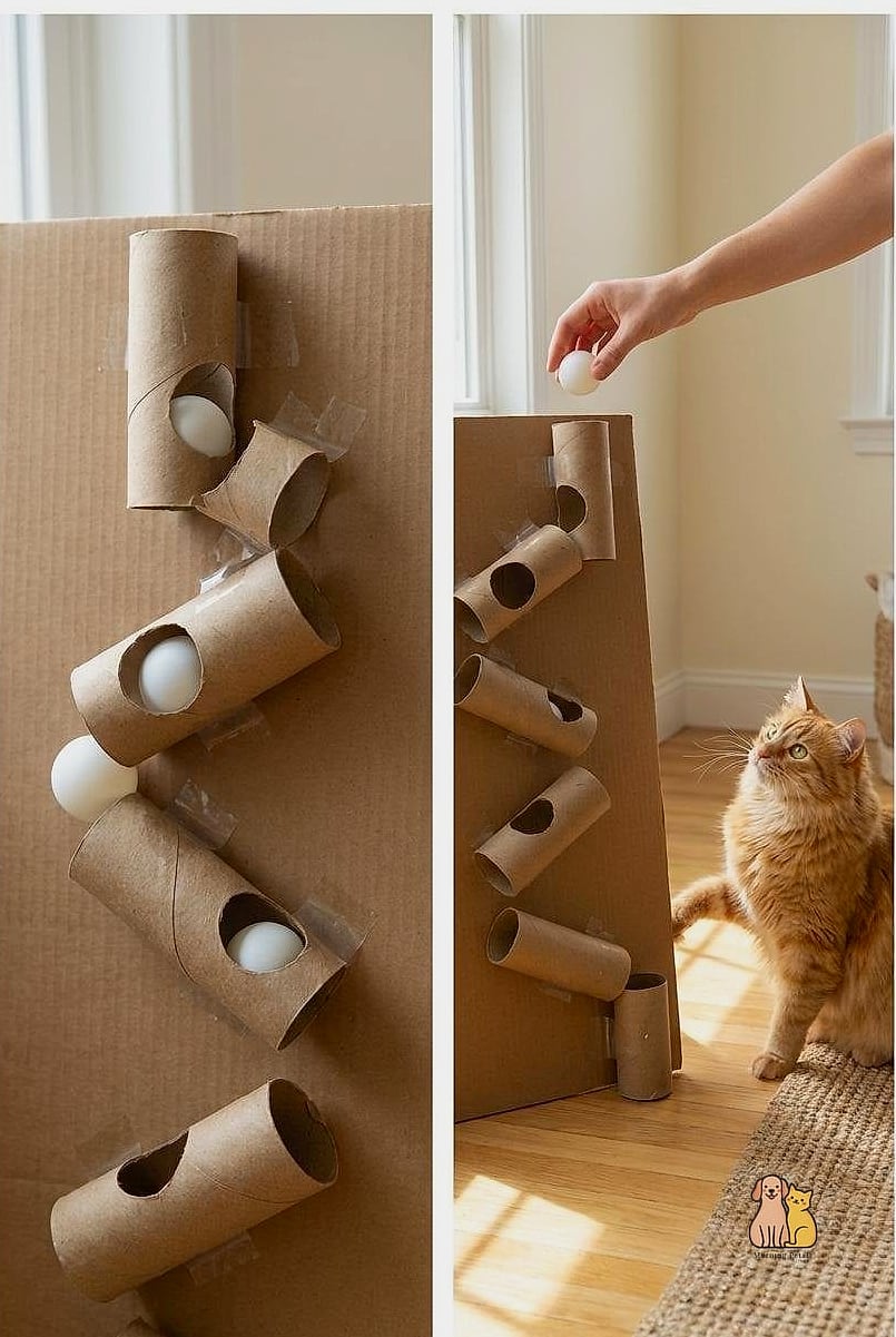 DIY Cardboard Flapper Toy
