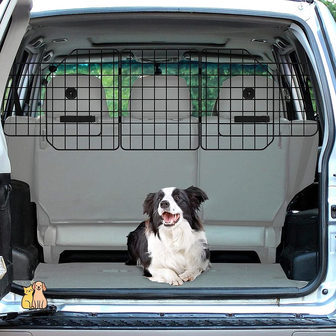The DIY Cargo Barrier with PVC and Netting