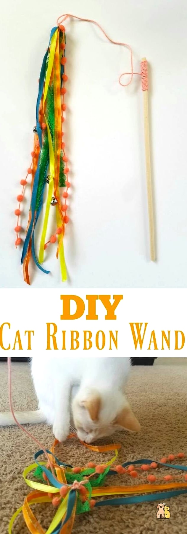DIY Cat Wand with Bells