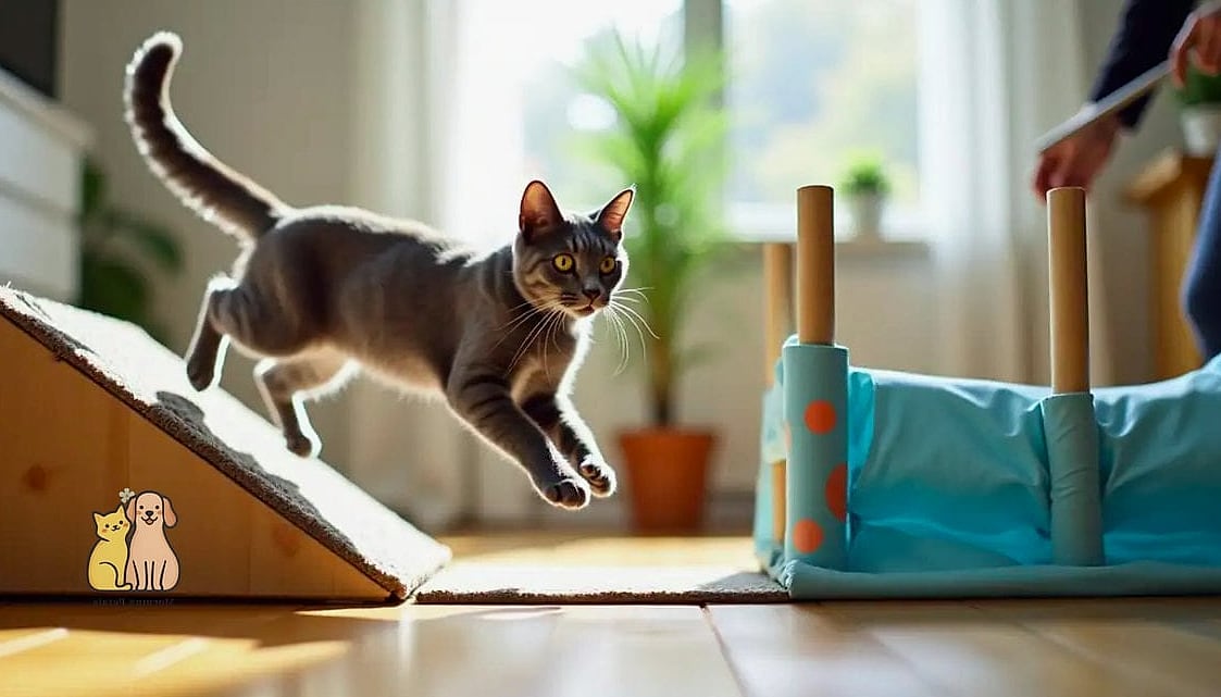The DIY Cat Agility Course