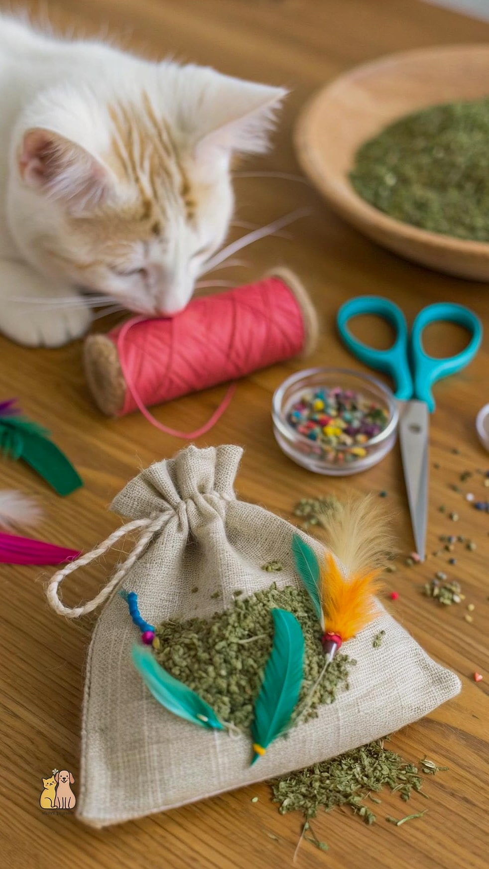 45 Easy Diy Cat Toys to Try Right Now 19 DIY Catnip Sachet