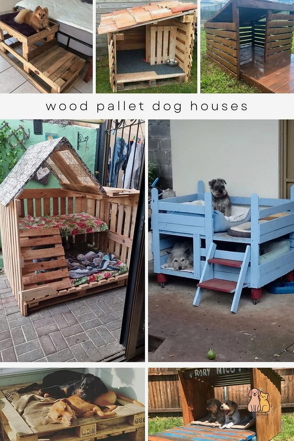 23 Incredible Best Dog Houses That Will Make Your Day 11 The DIY Pallet Wood House