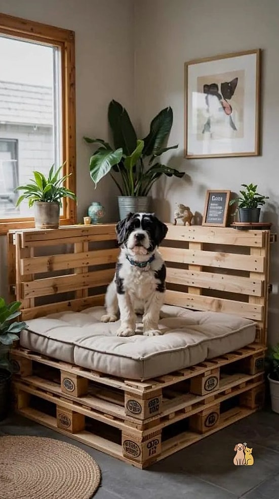 The DIY Pallet Bed Nook