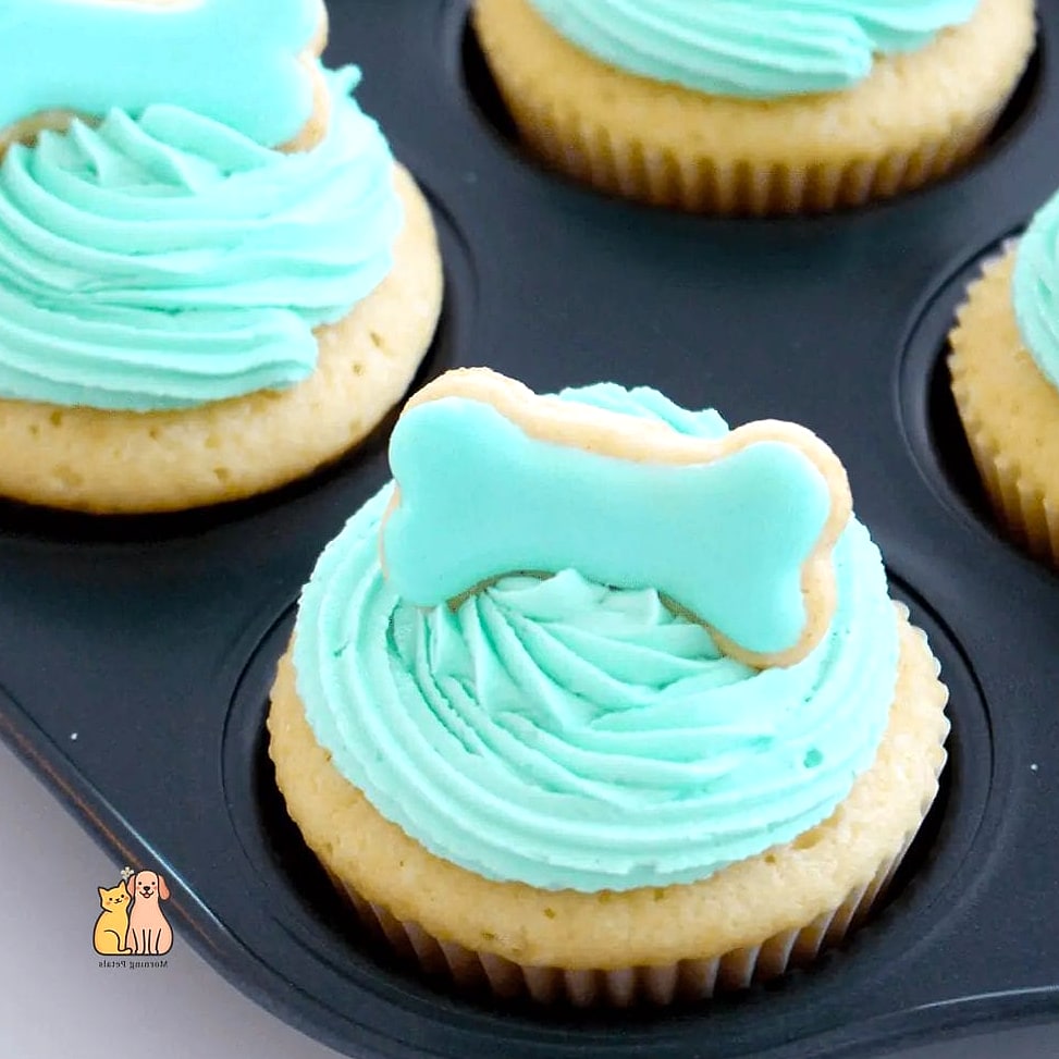 Dog Bone Shaped Cupcakes