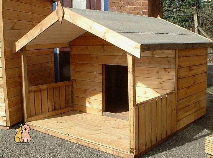 17 Perfect Diy Dog House Worth Pinning Immediately 7 The Dog House With a Covered Porch