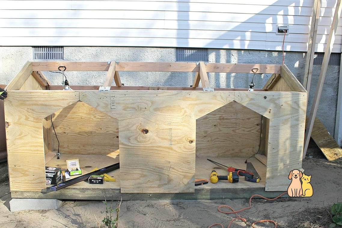 17 Perfect Diy Dog House Worth Pinning Immediately 14 The Dog House With a Built-In Storage Area
