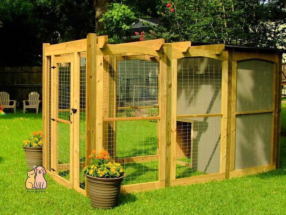 17 Perfect Diy Dog House Worth Pinning Immediately 16 The Dog House Connected to a Dog Run