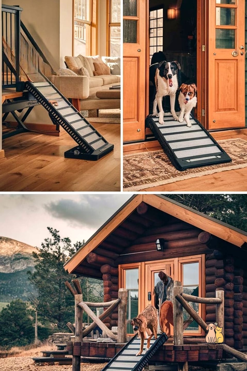 The Dog Ramp That Doubles as a Side Table
