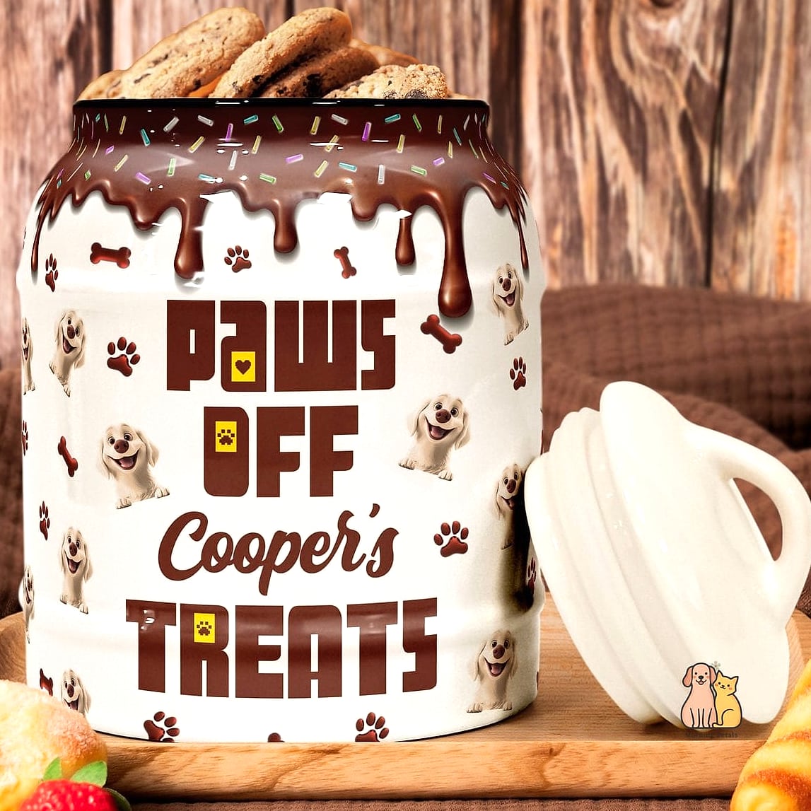 25 Amazing Dog Themed Cookies That Prove Pets Are the Best 20 Dog Treat Jar Cookies